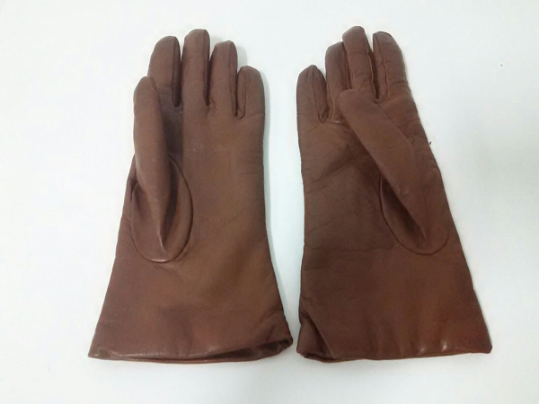 セルモネータグローブス Sermoneta gloves 手袋 7 レザー×カシミヤ