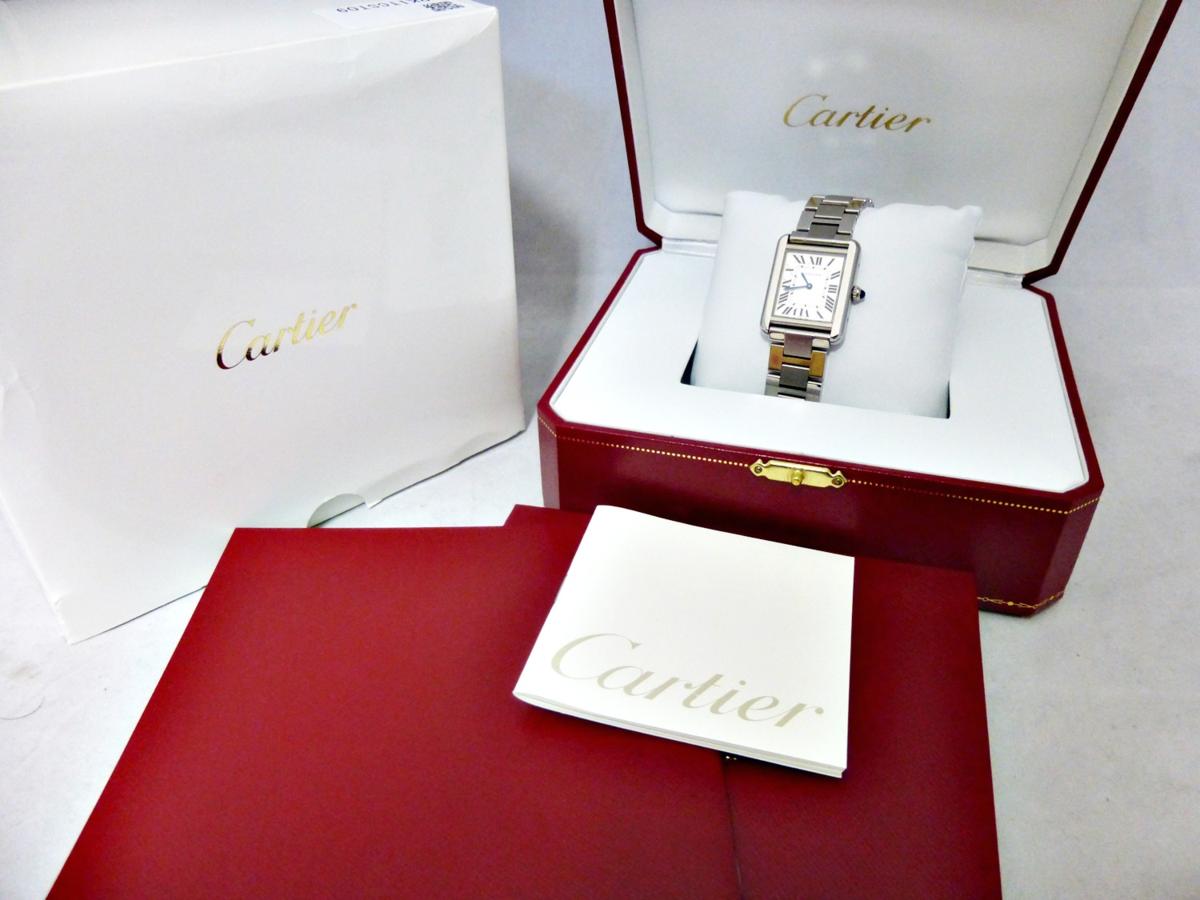 キングラム[fns]Cartier カルティエ タンク ソロ SM CRW5200013 3170