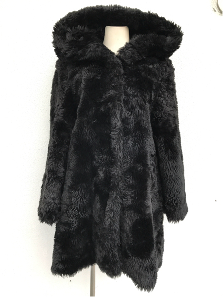 EMODA フェイクファーコート 黒 エモダ