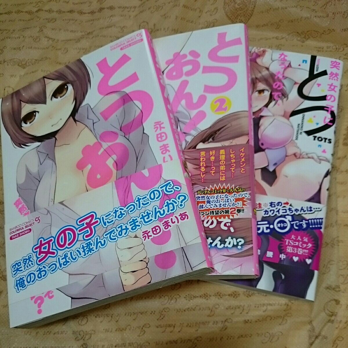 とつおん 永田まりあ 1 2 3巻 青年 売買されたオークション情報 Yahooの商品情報をアーカイブ公開 オークファン Aucfan Com