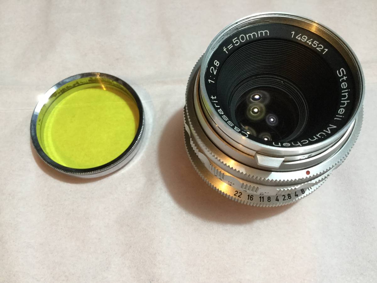 シュタインハイル ミュンヘン M42 カサリット 1 : 2.8 f = 50mm