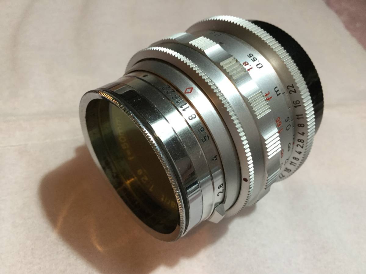 シュタインハイル ミュンヘン M42 カサリット 1 : 2.8 f = 50mm