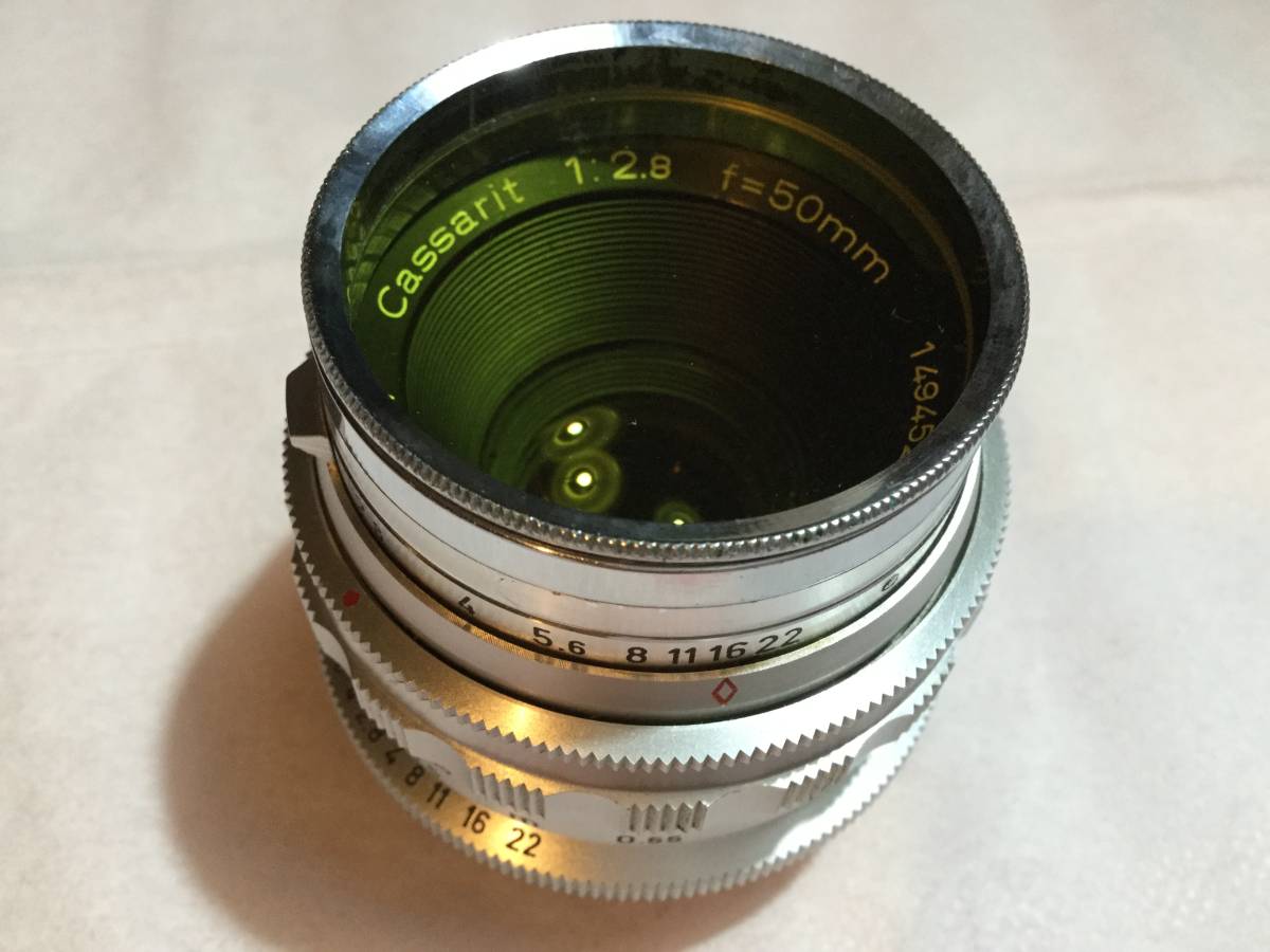 シュタインハイル ミュンヘン M42 カサリット 1 : 2.8 f = 50mm