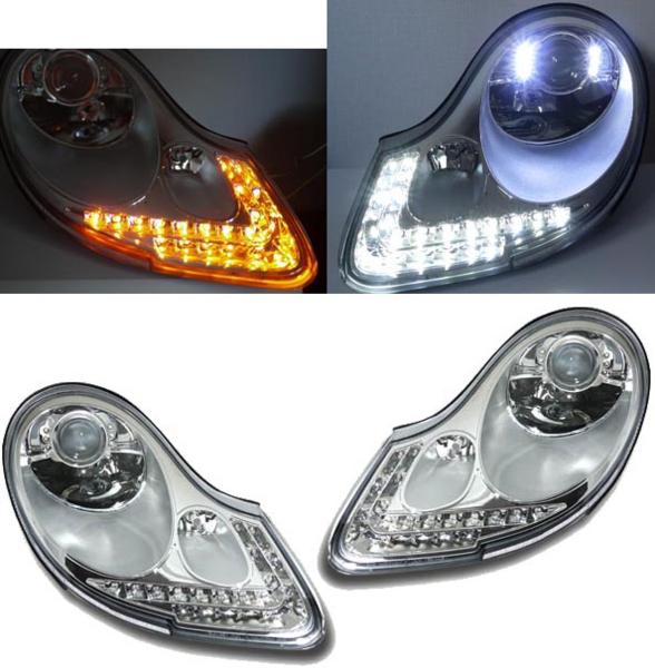 ポルシェ 996 911 986 (ボクスター) LED デイライト＆ウインカー SPEC