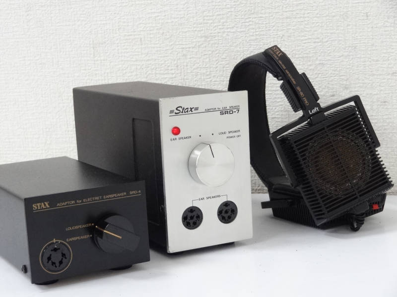 □□STAX SR-80 PRO/SRD-7/SRD-4 ヘッドフォン アダプターセット
