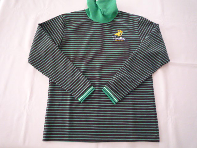 《2017年秋冬》パラディーゾ長袖タートルシャツISM52F　グリーン(3L)