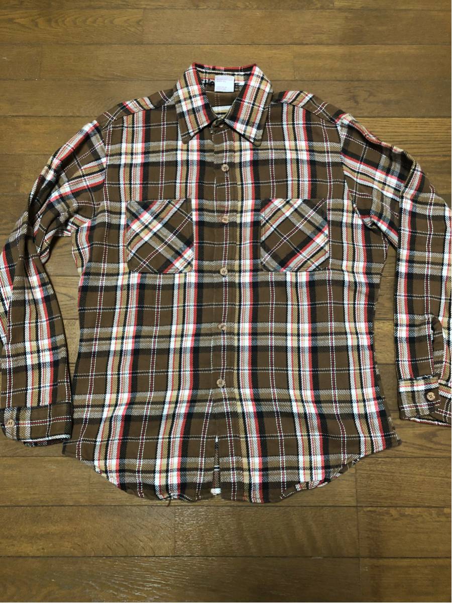 BIG MAC チェック ネルシャツ sizeM 古着 ビンテージ JC PENNY ビッグマック プレンティス prentiss スタンダードカリフォルニア