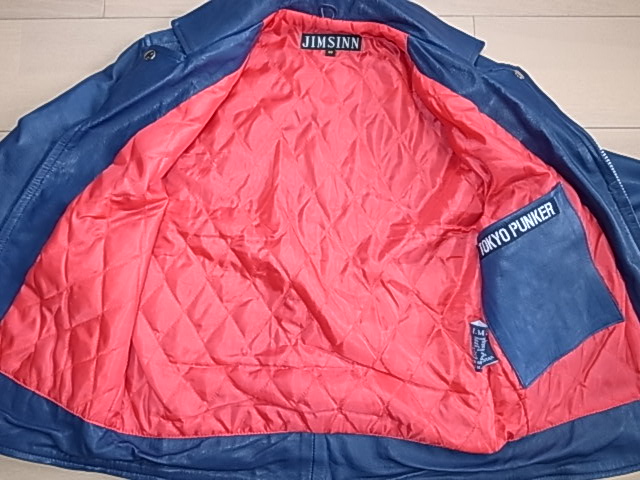 JIMSINN ジムズイン × TOKYO PUNKER トーキョーパンカー レザー ダブル