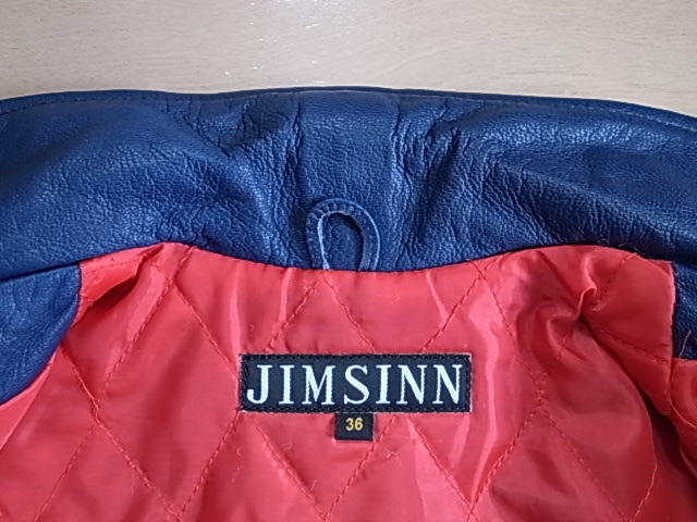 JIMSINN ジムズイン × TOKYO PUNKER トーキョーパンカー レザー ダブル