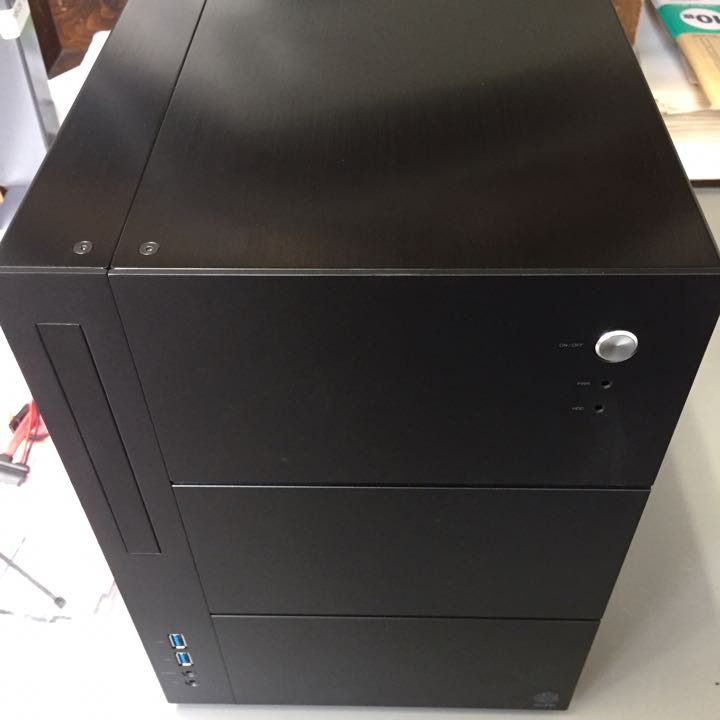 美品 Abee B70 ITX Mini-ITX MicroATX 対応 アルミPCケース おまけ付き_2