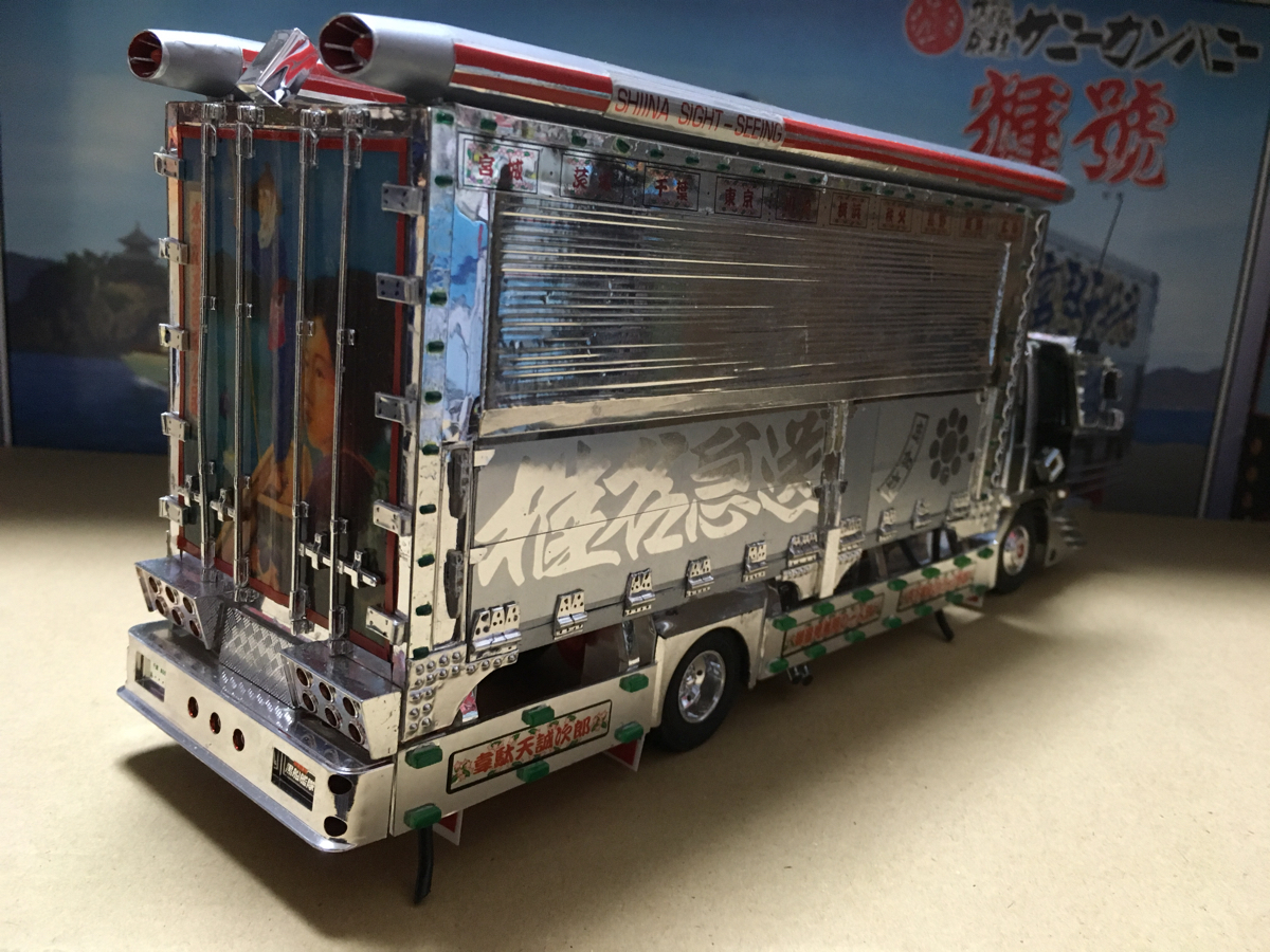 ジャンク 完成品 椎名急送 美加丸 デコトラ トラック野郎 由加丸 トラック トレーラー 売買されたオークション情報 Yahooの商品情報をアーカイブ公開 オークファン Aucfan Com