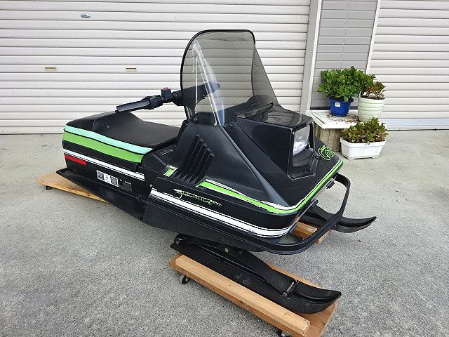 福島県発・ARCTIC CAT 子供用スノーモービル キティキャット中古