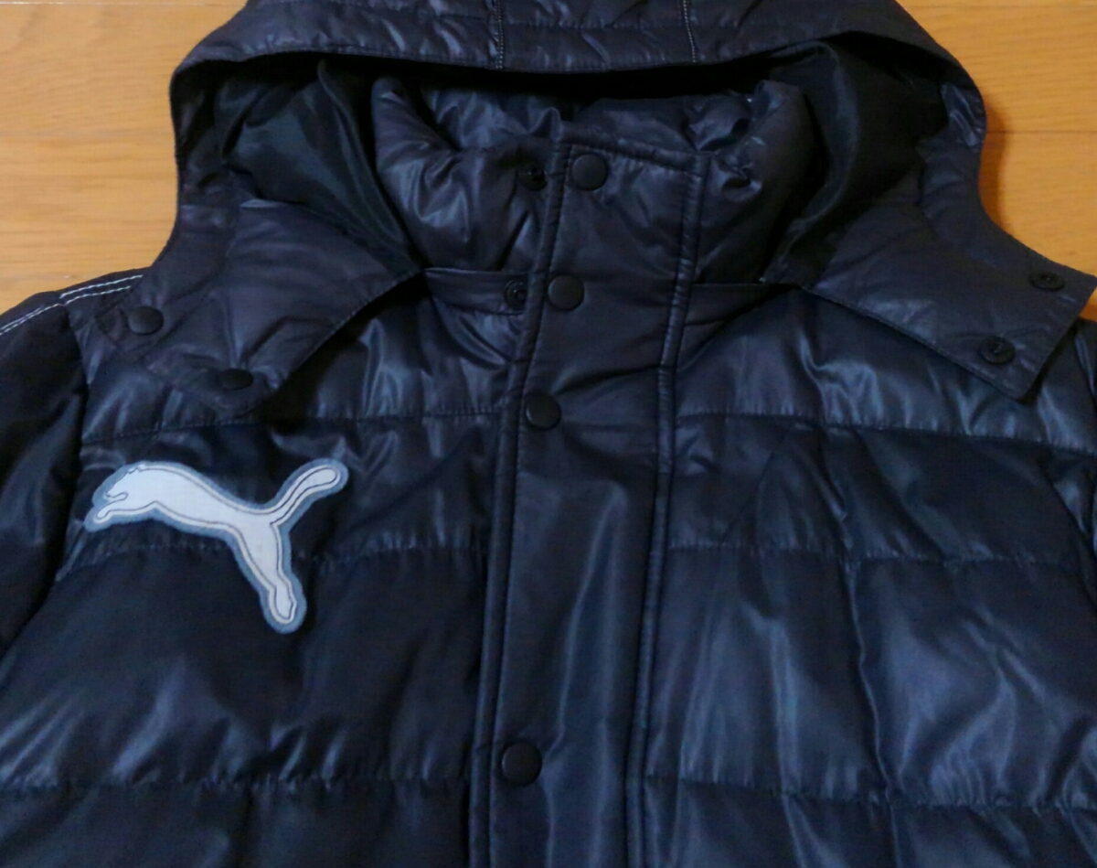 美品 プーマ ダウン ベンチコート 160cm 黒 PUMA 【公式通販】