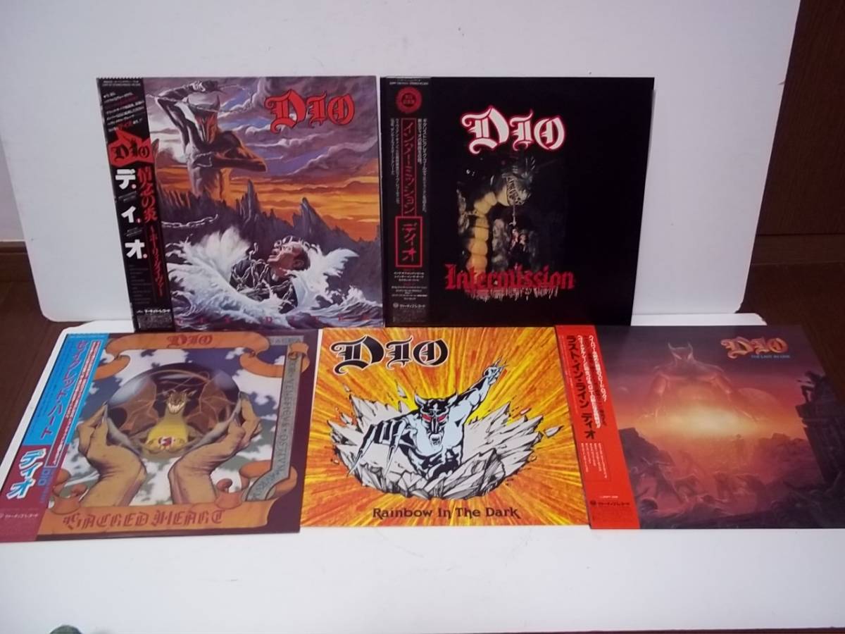 ５枚DIO ディオ/ラストインライン/セイクレッドハート/インターミッション/情念の炎/Rainbow in the Dark★