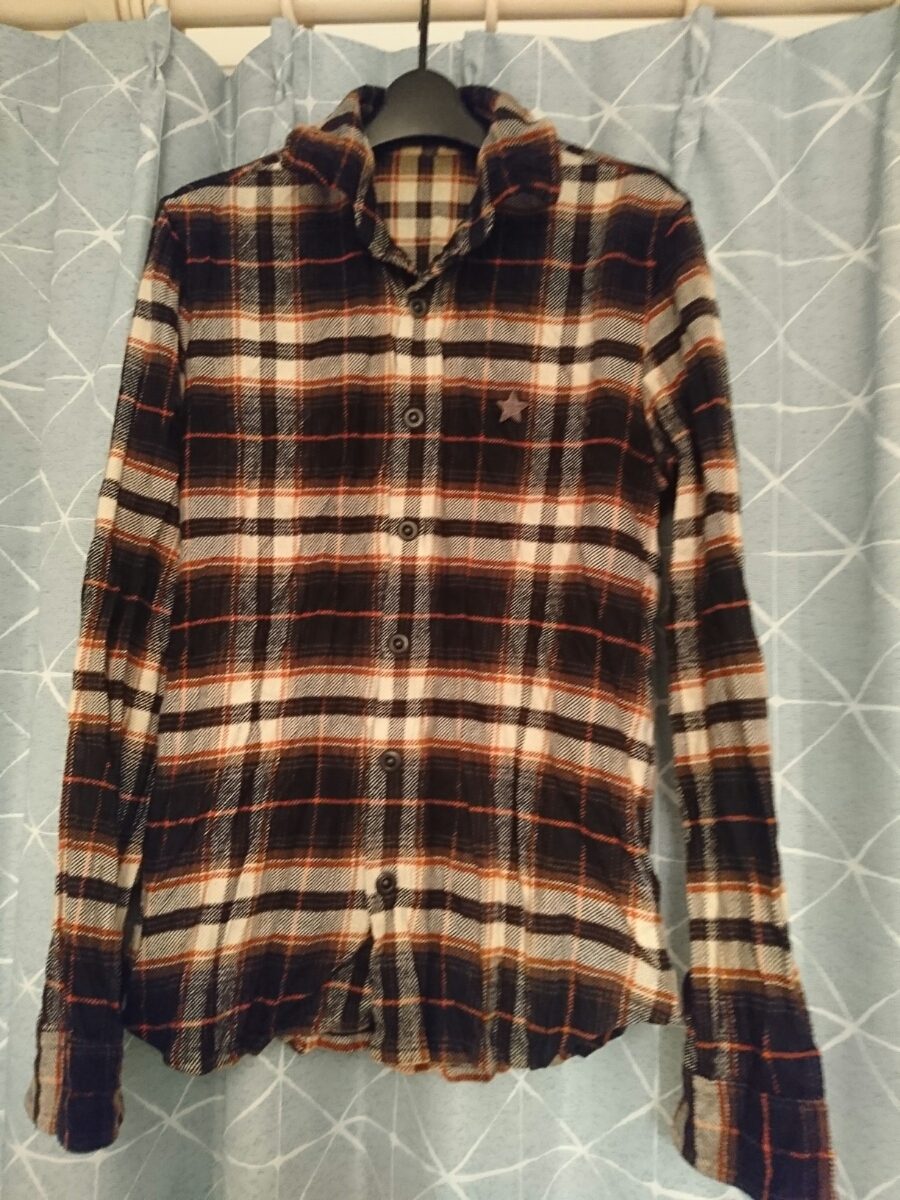 良品 roar ロアー ウエスタンシャツ シワ加工 ロアー roar 皺加工 