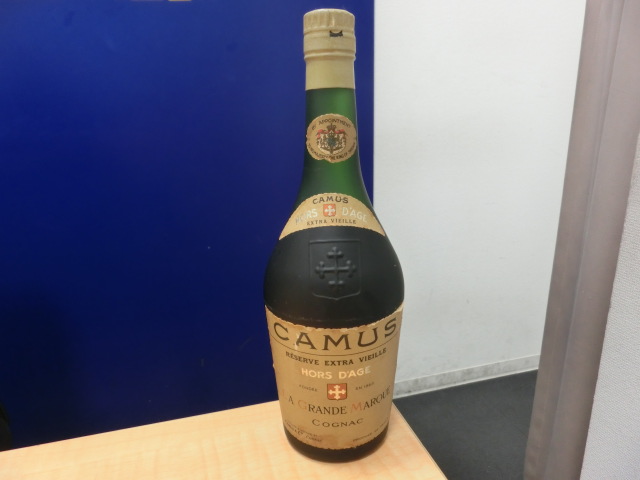 ブランデー　CAMUS HORSDAGE カミュ　グランドマルク古酒　コニャック HORS CAMUS カミュ D'AGE GRANDE 未開栓 古酒 オルダージュ 未開栓古酒