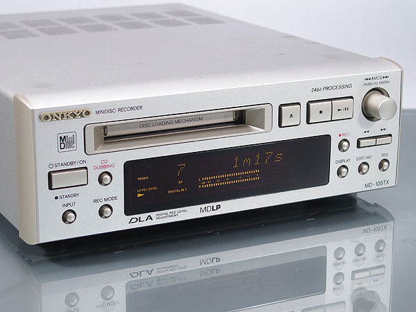 ONKYO MD-105TX INTEC 動作・状態良好 MDLP対応 ONKYO MD-105TX 動作