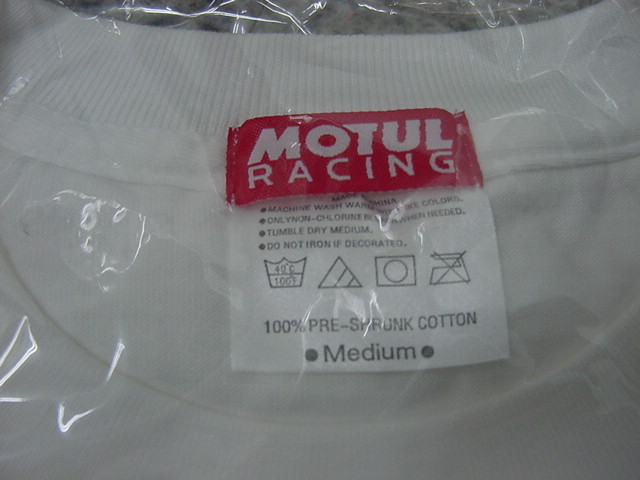 モチュール　MOTUL　Ｔシャツ　Ｍサイズ　おそらく非売品　新品_3