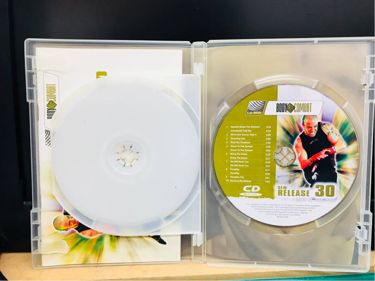 ボディコンバット 30 DVD CD コリオシート bodycombat LESMILLS レア