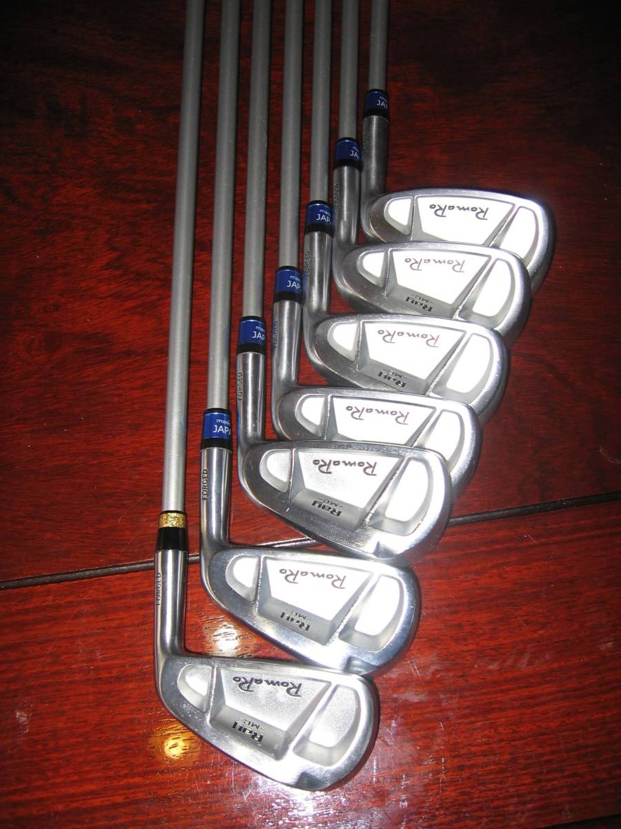 ロマロ　 Ray MC FORGED　中古品　４－P 7本セット　フジクラ　MCI　S