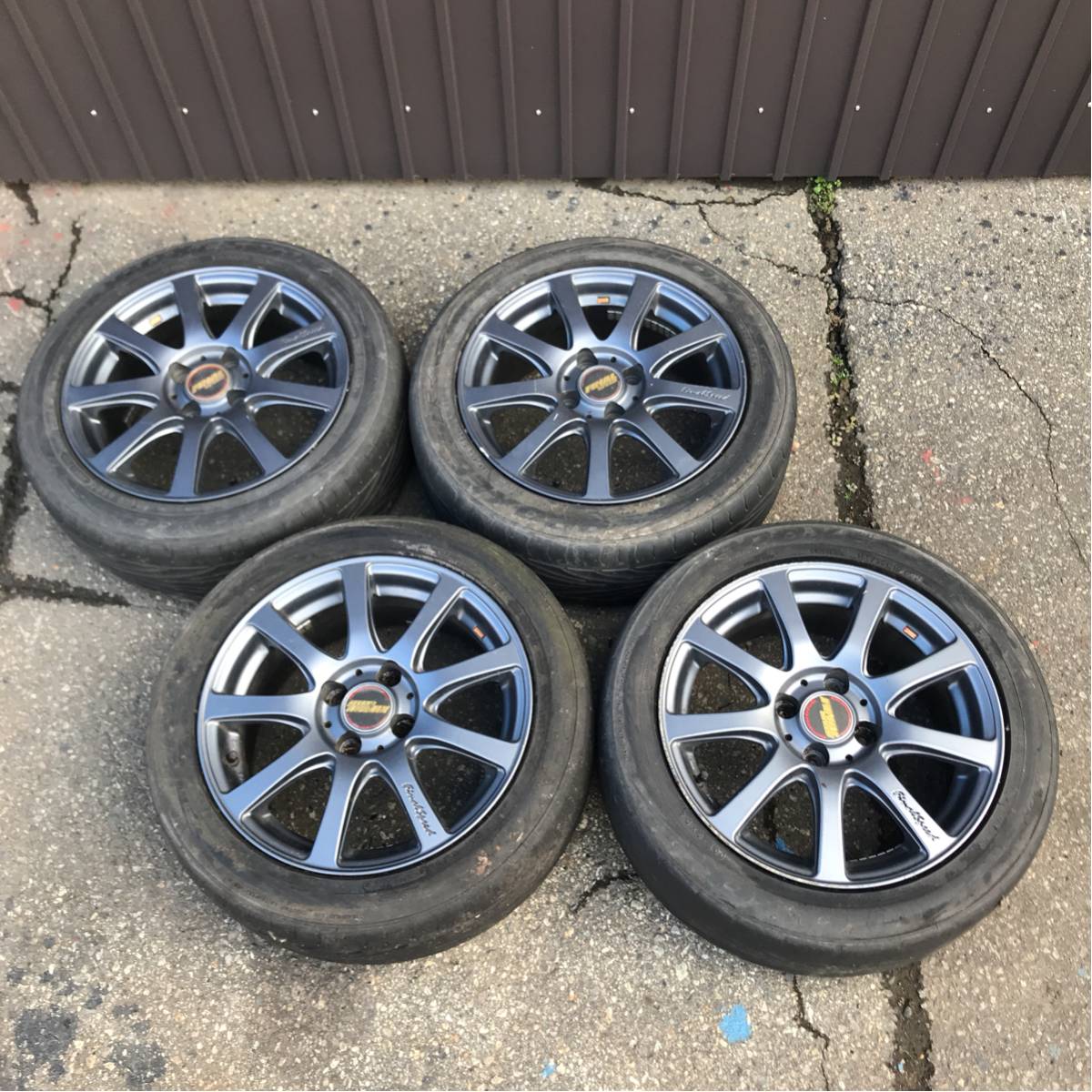 FINAL SPEED 185/55 R15 4穴 PCD100 6.5J +35