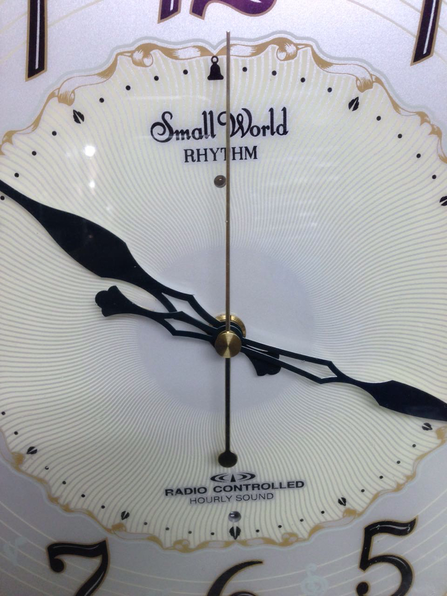 スモール ワールド Small World 掛け時計 4MN440RH ジャンク（140s）