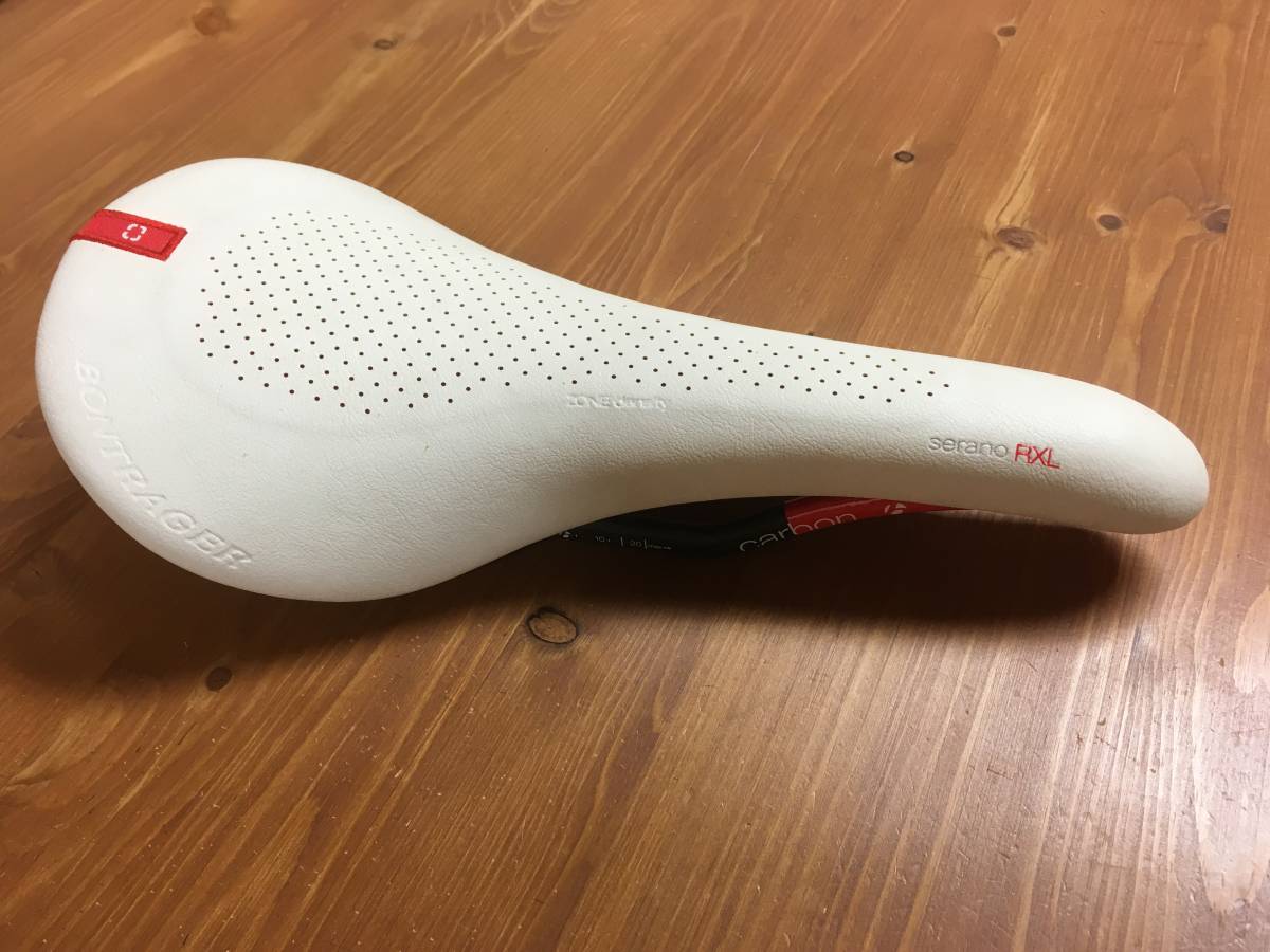 ボントレガー BONTRAGER セラノ SERANO ホワイト カーボンレール