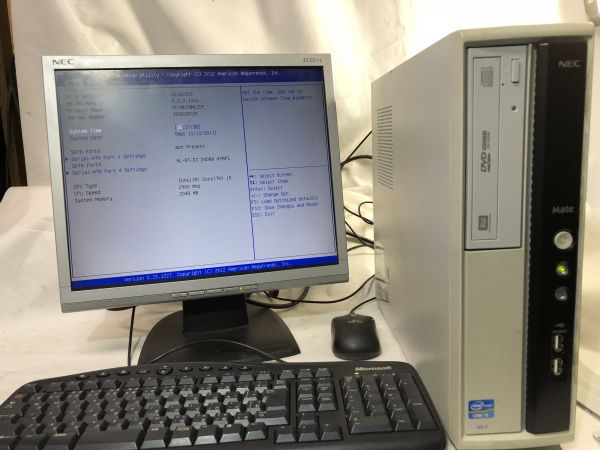 NEC Mate ML-F デスクトップPC i5 Windows10 MJ19EL-F⁄MJ19ELZDF mate