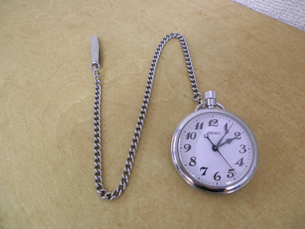 ☆1円～☆鉄道時計 東海旅客鉄道株式会社 SEIKO セイコー 懐中時計 クォーツ 7C21-0A11☆