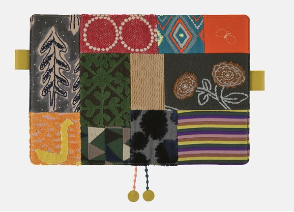 ほぼ日手帳 minaperhonen ミナペルホネン piece colorful mix カズン パッチワーク カバーのみ 2018