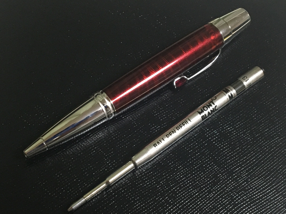 モンブラン ボールペン ボエム パソ ドーブル ルージュ 104925 MONTBLANC モンブラン ボエム パソドブレ ルージュ ボールペン