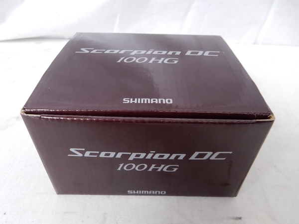 未使用 シマノ 17 スコーピオンDC 100HG ベイトリール 釣具 右ハンドル