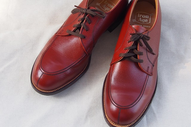 限定セール，定番人気 50s NOS Iron Age Utip shoes ボストニア Uチップシューズ タンカラー 81/2 D フローシャイム検 デットストック(26.5cm)｜売買されたオークション情報、yahooの商品情報をアーカイブ公開 - オークファン 26.5cm