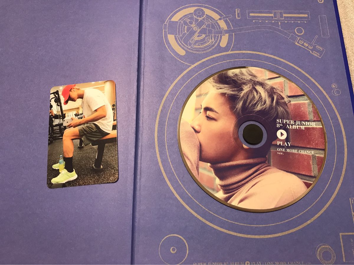 CD・トレカ：ドンへ】SUPER JUNIOR ／ 8集 ／ PLAY ／ ONE MORE CHANCE