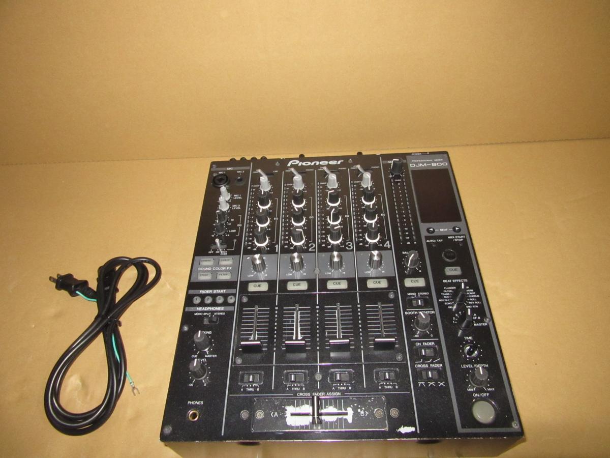 Pioneer DJM⁄DJミキサー DJM-800 | DJミキサー | 楽器・音響機器 yc19111○
