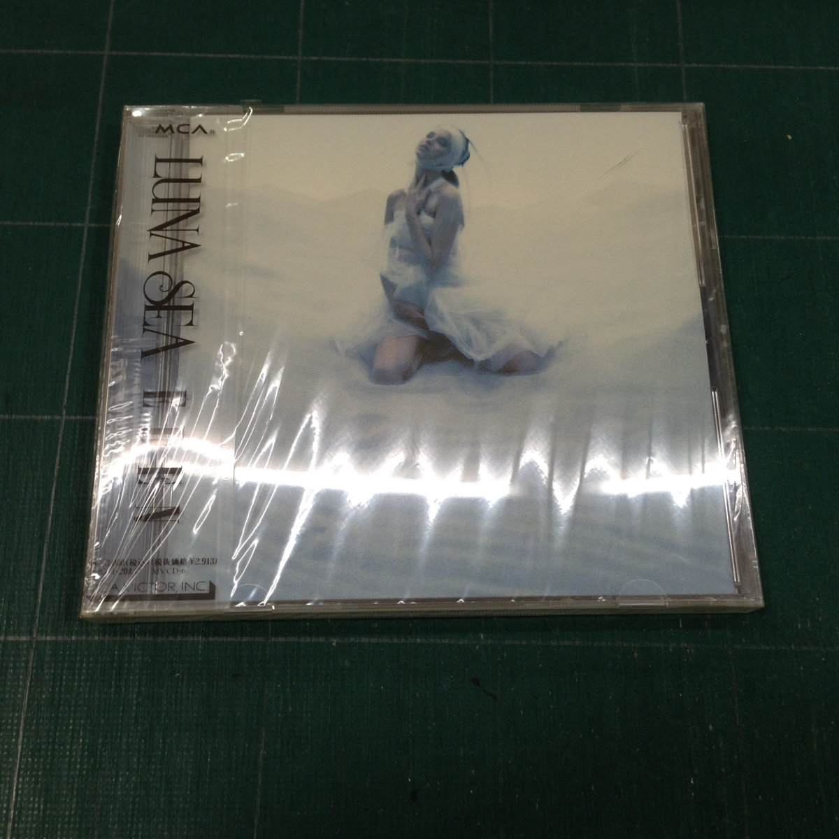 未開封新品 デッドストック 貴重品 LUNA SEA EDEN 初回限定盤 ケース上部ヒビ 防犯タグ跡 ルナシー