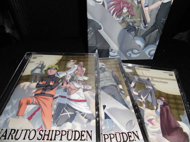 DVD□ナルト NARUTO 疾風伝 忍刀七人衆の章 全3巻+収納BOX□