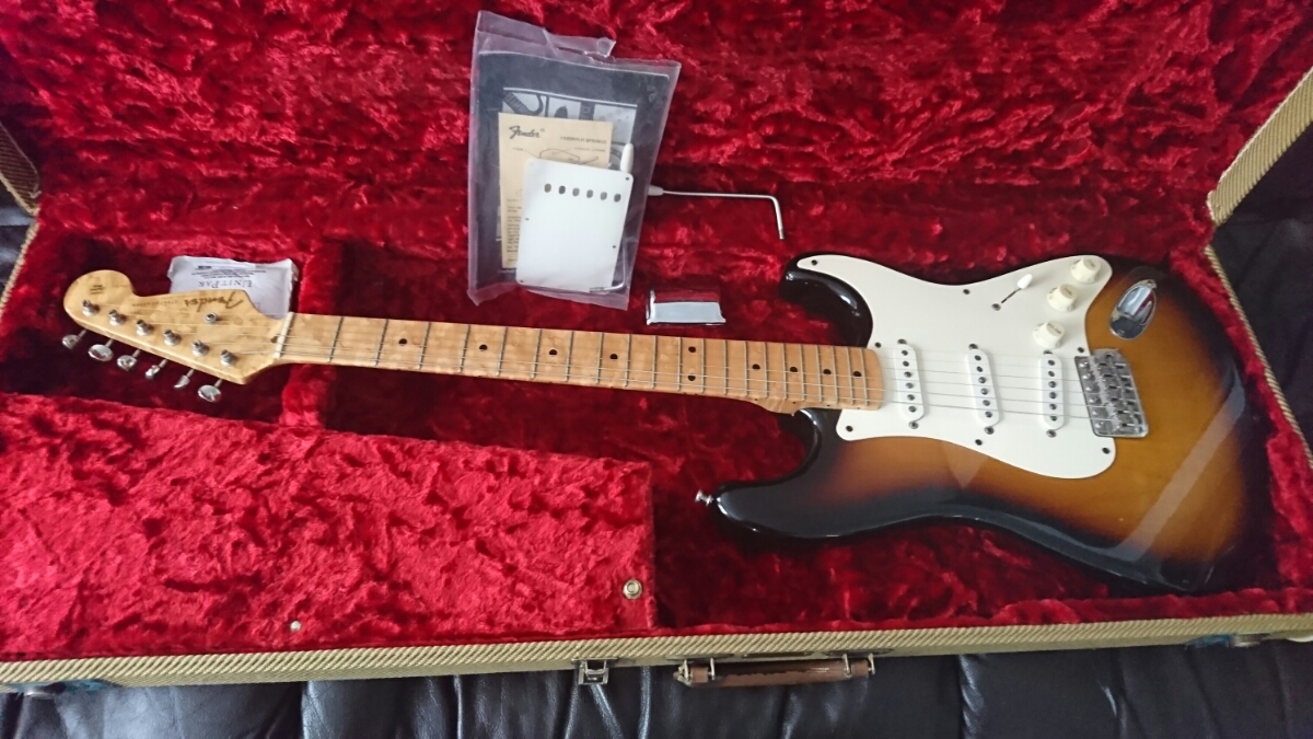 【美品】Fender Custom Shop 50 Stratocaster 1997年製 / Sunburst / バーズアイネック / フェンダー カスタムショップ ストラト 1997
