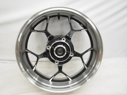 ブレ無ニンジャZX-14R純正17×6.00リアホイールNinja銀黒 を必ずご覧
