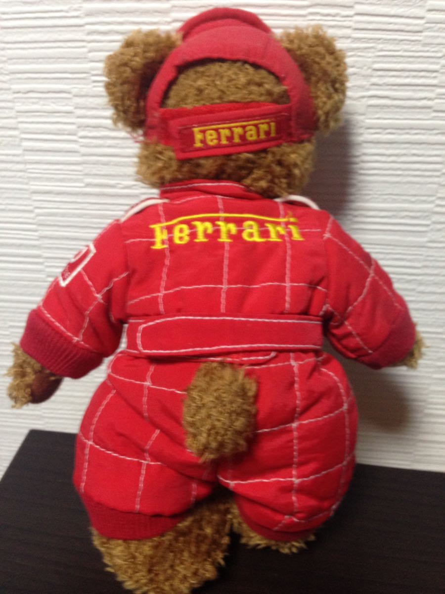 フェラーリ テディベア くま ぬいぐるみ マスコット F1