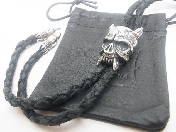 SADISTIC AND DANGEROUS　SAD　サディスティック アンド デンジャラス　般若ループタイ　本物　1115　R　fg　012848