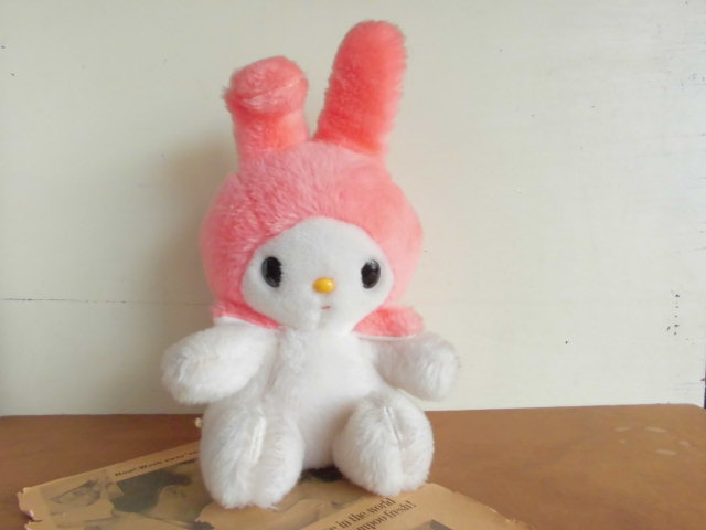 SANRIO□□サンリオ 1976年 マイメロディちゃんのぬいぐるみ□□昭和
