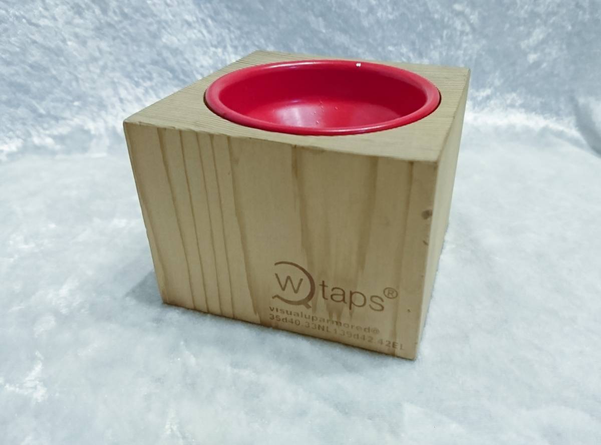 wtaps ダブルタップス×m＆m INCENSE CHAMBER 木製お香立て 箱付き