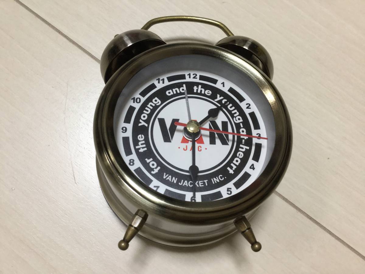 VAN JAC ヴァンヂャケット JACKET 2WAY 置時計 掛け時計 丸VAN VAN 