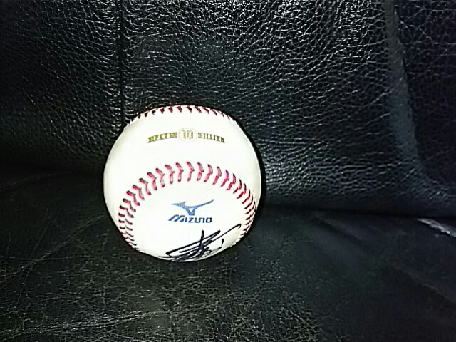 楽天イーグルス　小斉祐輔（４３）　　　ＦＡＮ‘Ｓ　ＤＡＹ　実使用球　直筆サイン入りボール(福袋品）_3
