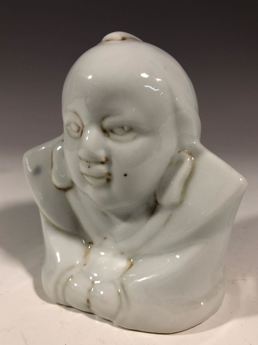 骨董 置物 縁起物 福助 明治 大正 時代物 【公式通販】