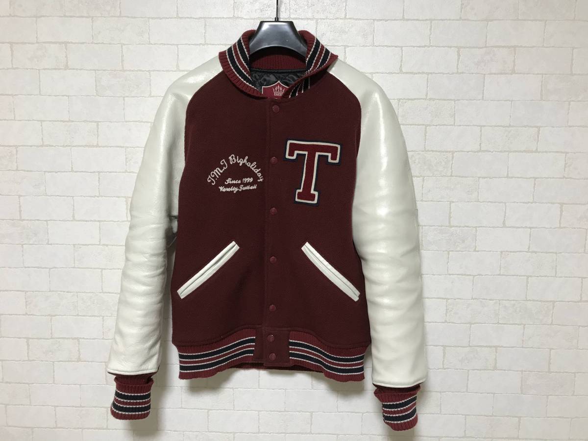 TMT スタジャン BIG HOLIDAY ビッグホリデー サイズM 訳あり 破れ有り
