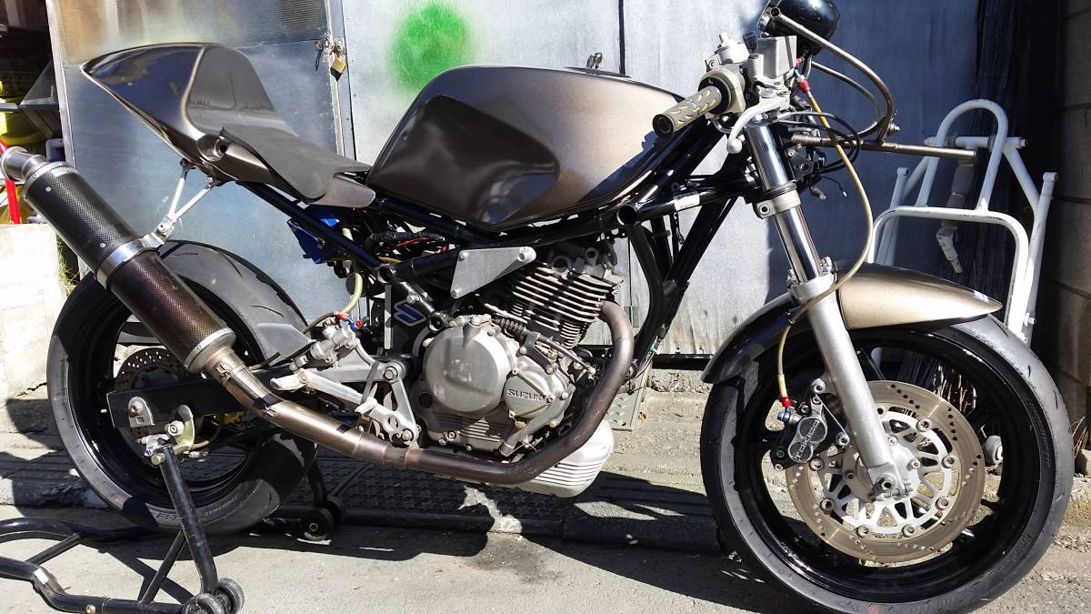 スズキグース250書類付きレーサー おまけ多数 スズキ グース GOOSE