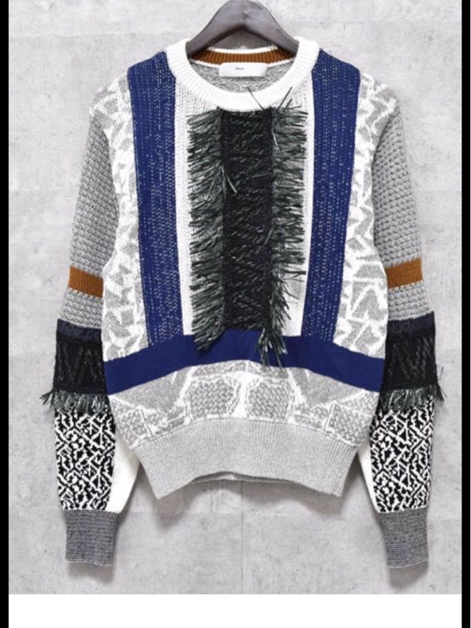 【美品】TOGA フリンジコットンニット