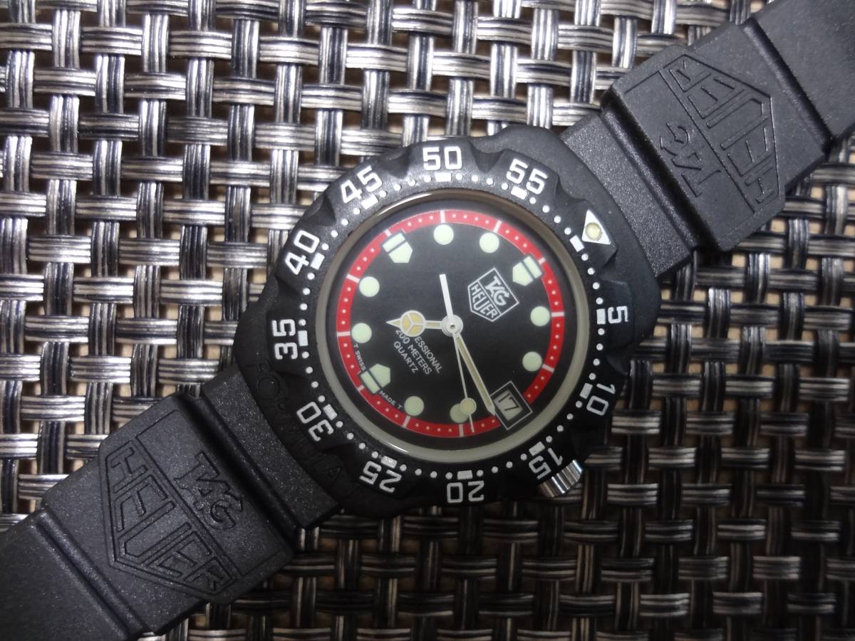 △△TAG HEUER PROFESSIONAL FORMULA1 200m 腕時計 383.513 ジャンク 